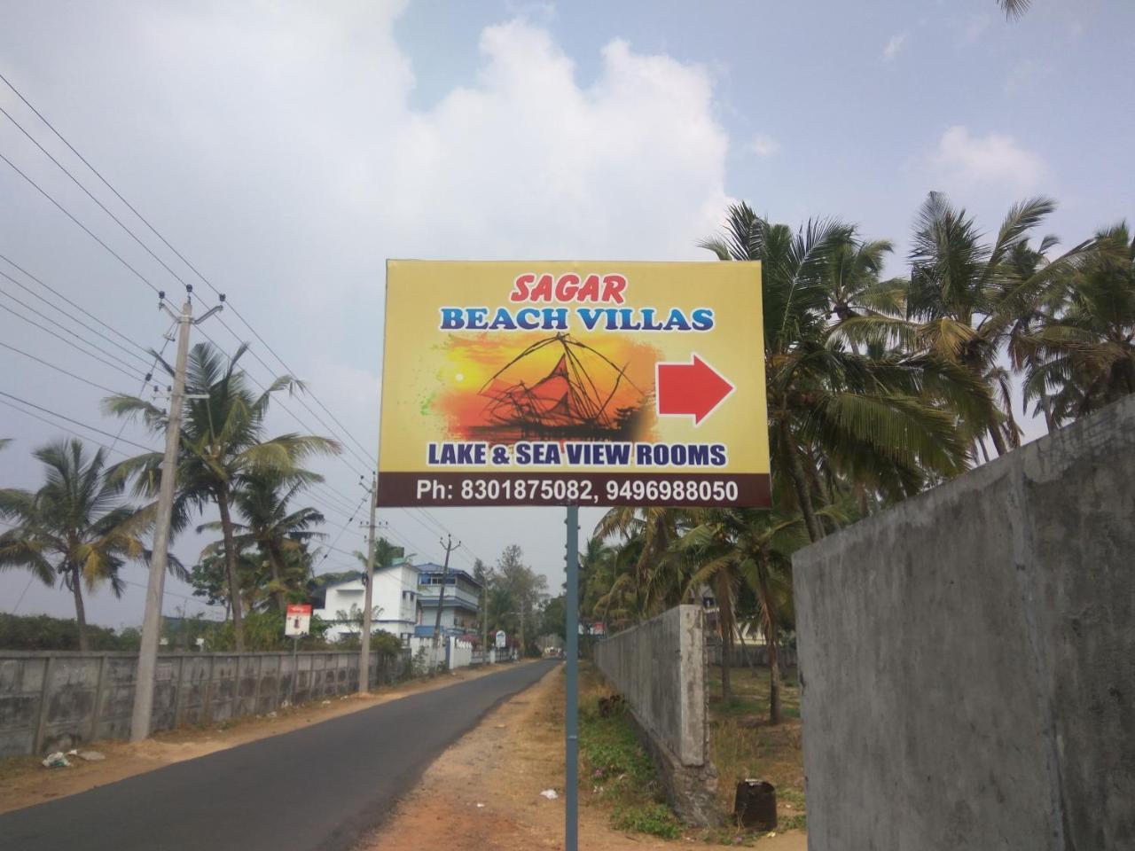 Sagar Beach Villas Home Stay Cherai Beach Exterior foto